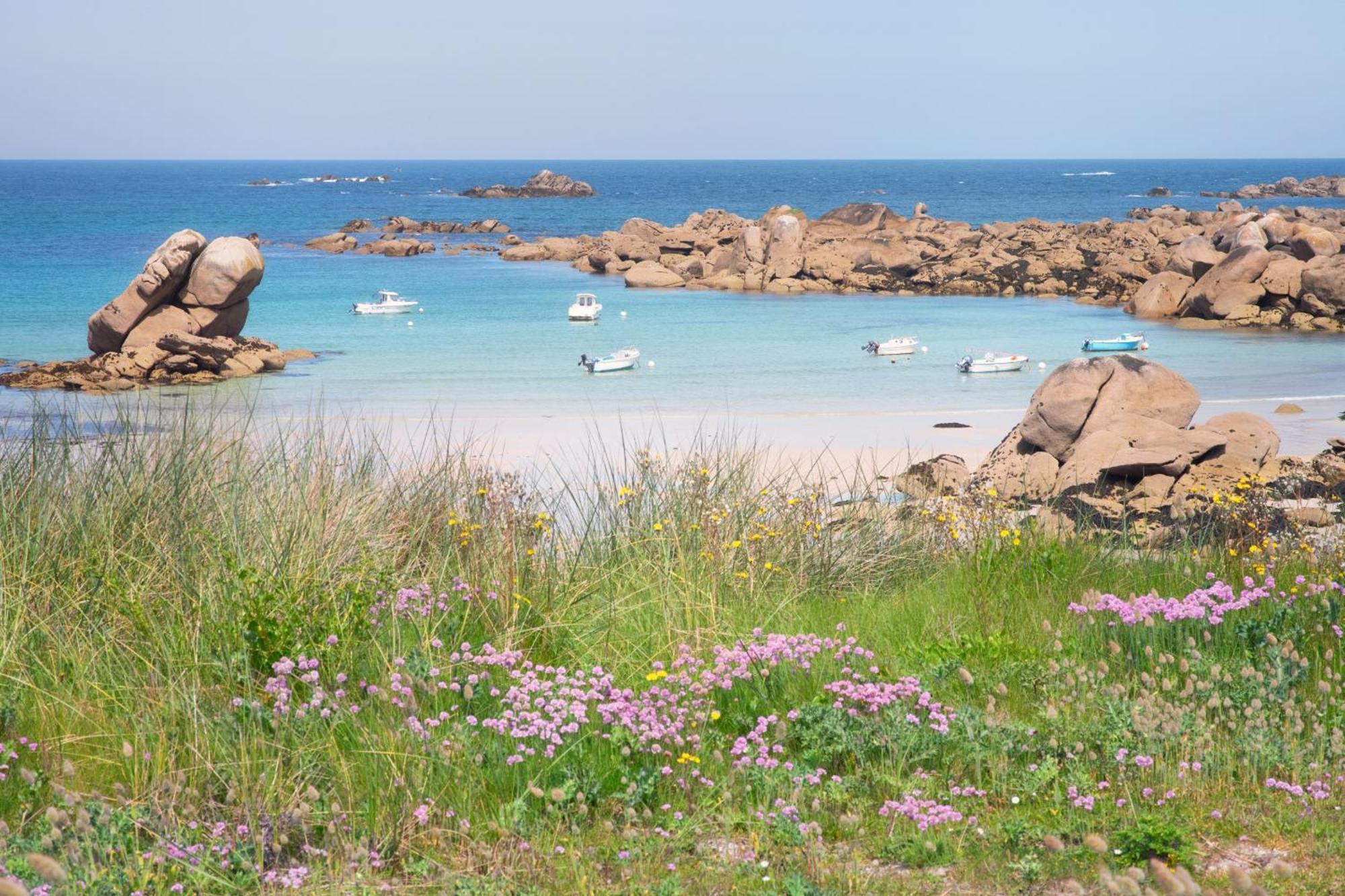 Ty Melen - Charmante Maison Bretonne Proche Mer Plouguerneau Exterior foto